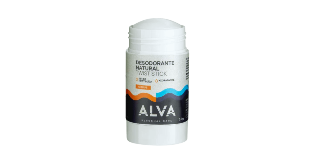 Desodorante em Barra CITRUS Vegano 55g Alva