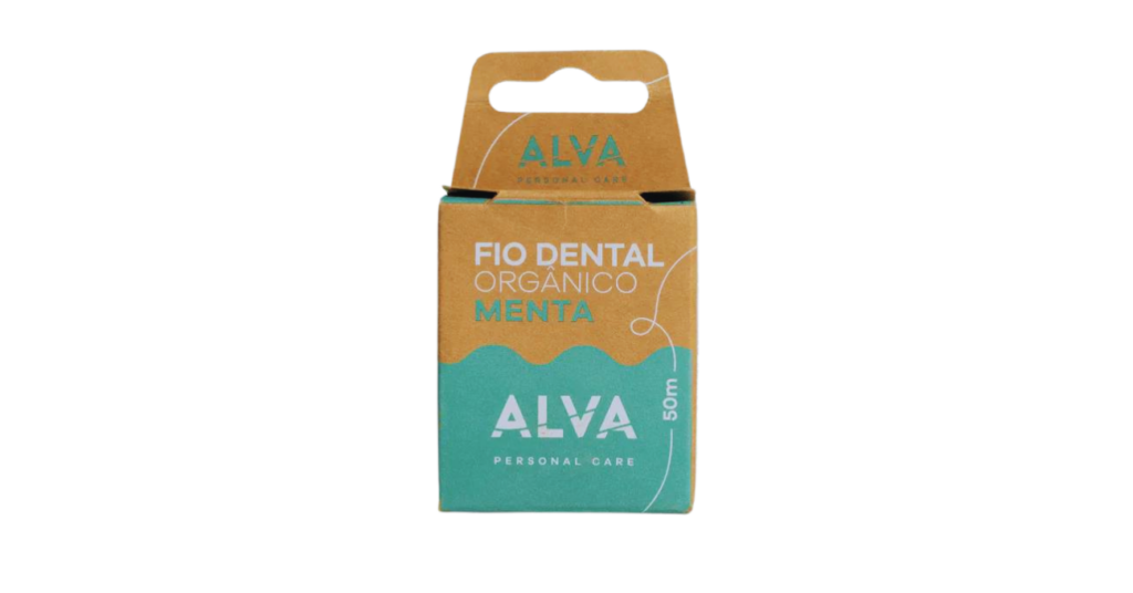 Fio Dental Menta 50m Ecológico Alva